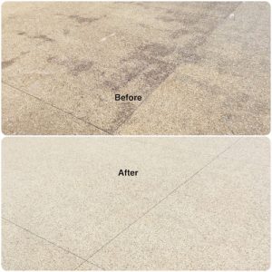 Before & After Continuous Cleaning Co Pressure Cleaning